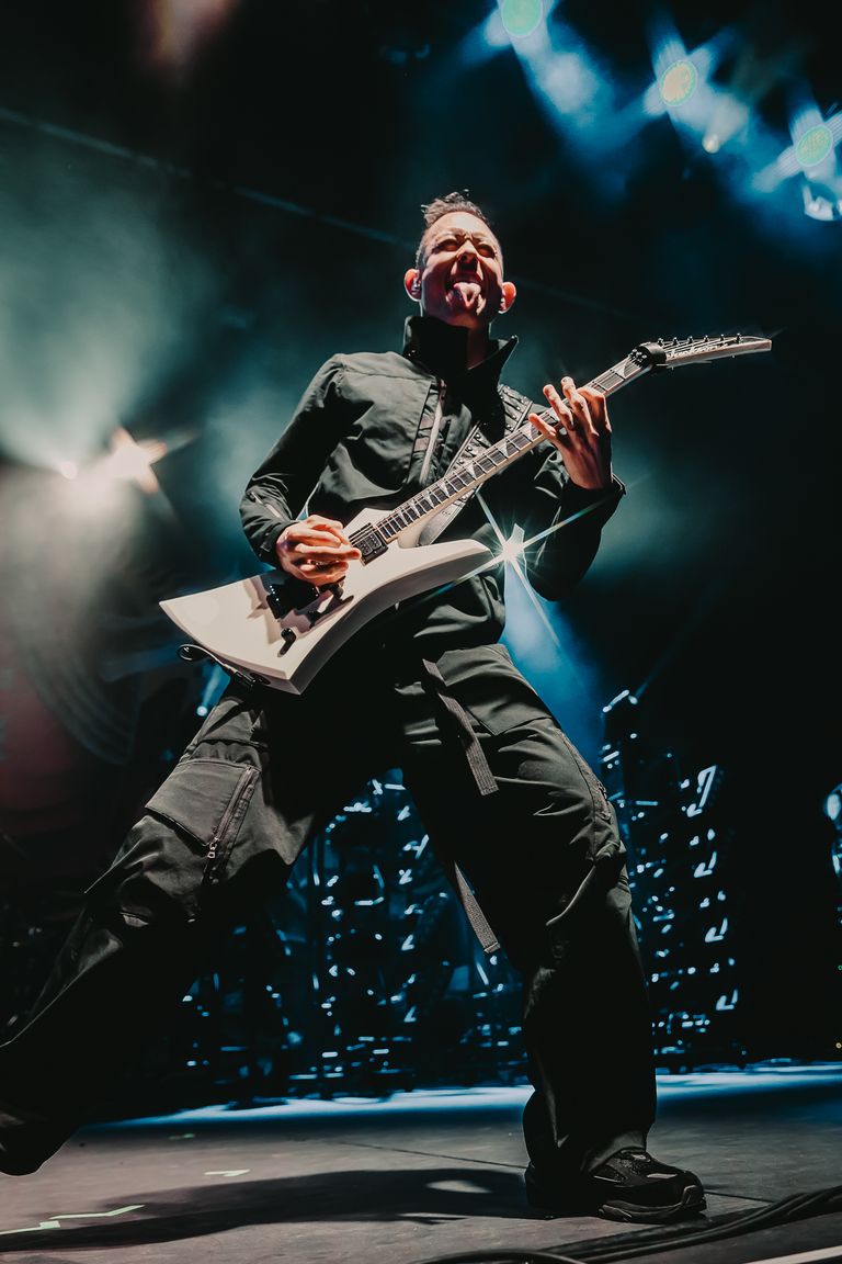 Trivium performing live at AEC Theatre in Adelaide